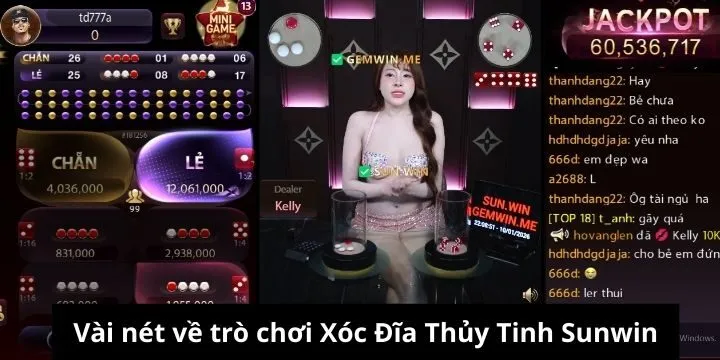Xóc Đĩa Thủy Tinh Sunwin là trò chơi cá cược cực cuốn
